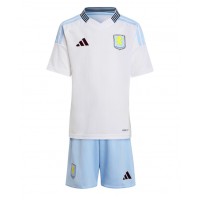 Camisa de Futebol Aston Villa Boubacar Kamara #44 Equipamento Secundário Infantil 2024-25 Manga Curta (+ Calças curtas)